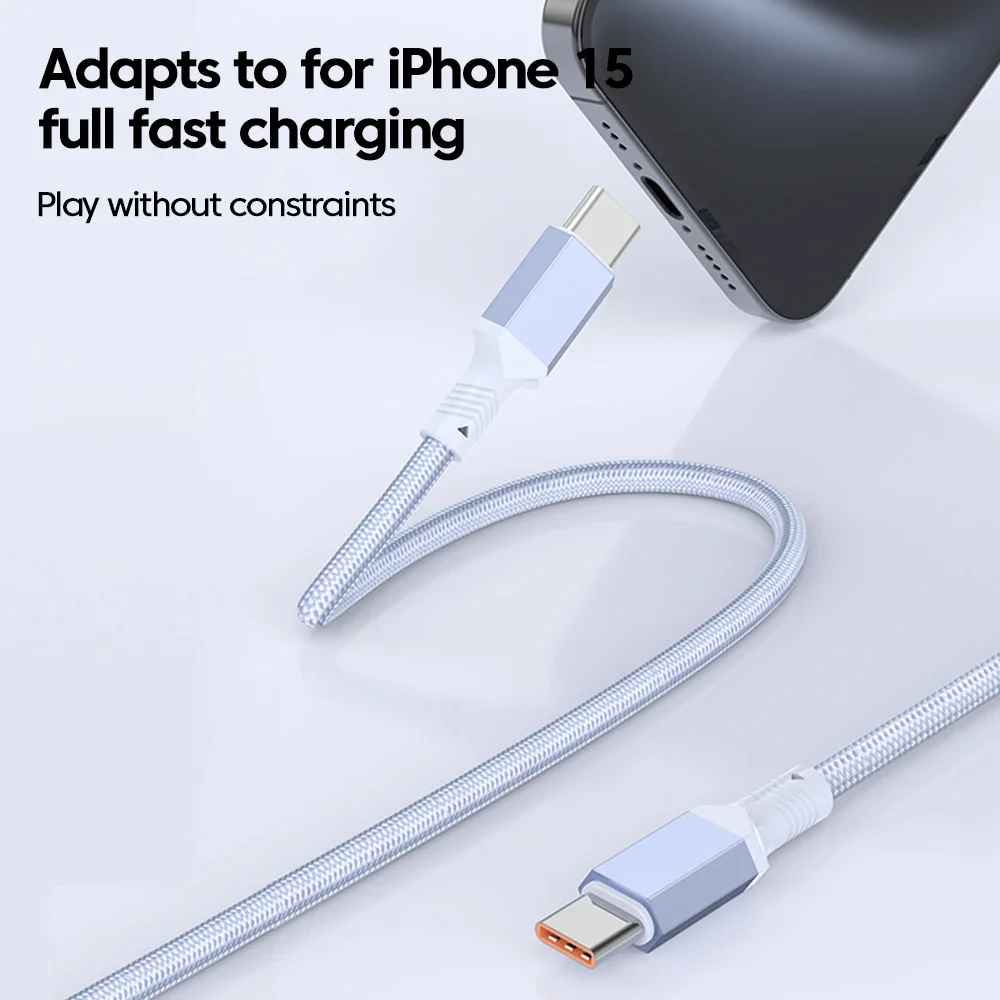 Короткий кабель типа C — USB 20 см-1 м для быстрой зарядки Iphone 15 Xiaomi Samsung Huawei Power BanK