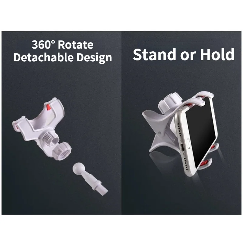 360° stretch phone holder for iphone 11 12 pro max mini 13 promax ipad clamp desk stand holders office study kickstand grip free global shipping