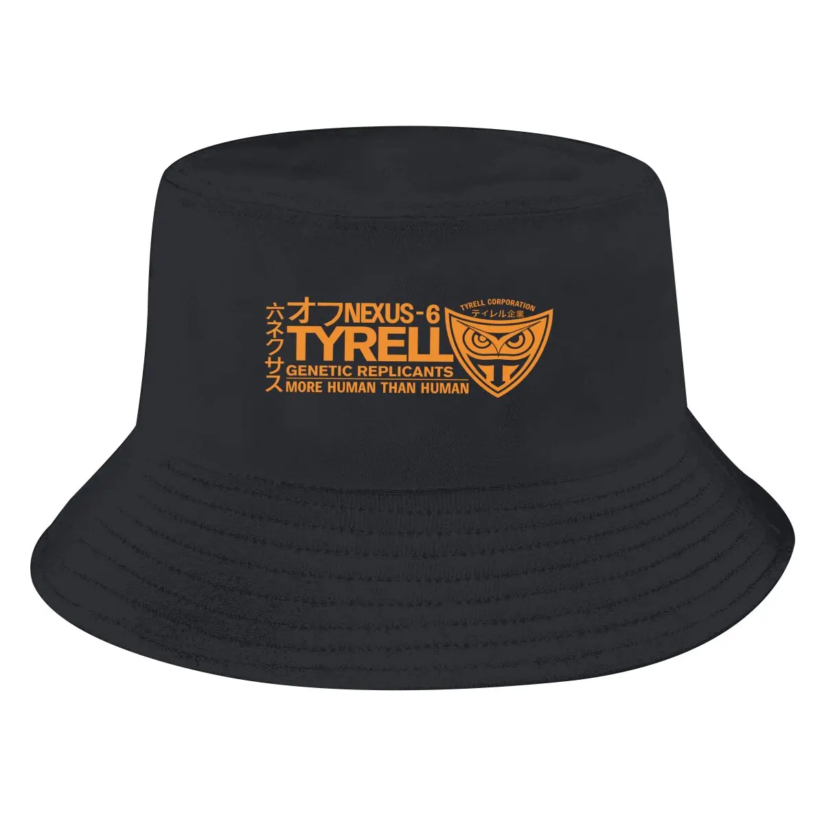 

Tyrell Nexus 6 Orange Unisex Bucket Hats Blade Runner 2049 Hip Hop Fishing Sun Cap Fashion Style Designed