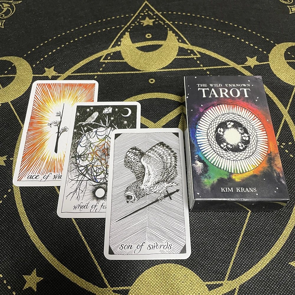 

Tarot Cards for Beginners Divination Deck Board Games Spiritual Decks Unique Tarrot Journey Fortune-Telling Psychological Cards