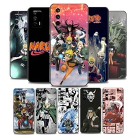anime naruto phone case for realme q2 pro c20 c21 v15 5g 8 pro 5g c25 gt neo v13 5g x7 pro ultra c21y soft silicone