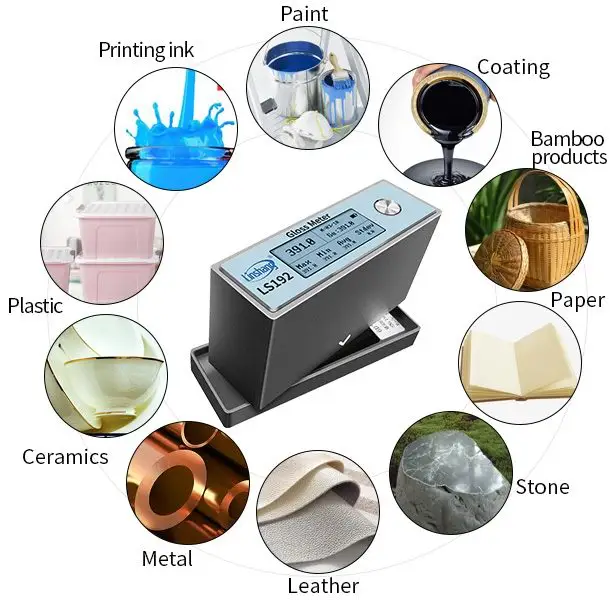 Глянцевый тестер LS192 измеритель блеска краски для пластиковых металлических
