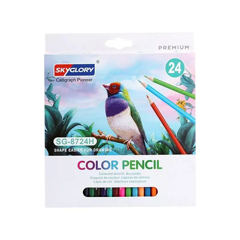 S Coloring Pencils For Drawing 24-color Or 36-color Hexagonal Colored Pencils Kids Doodle Art Supplies