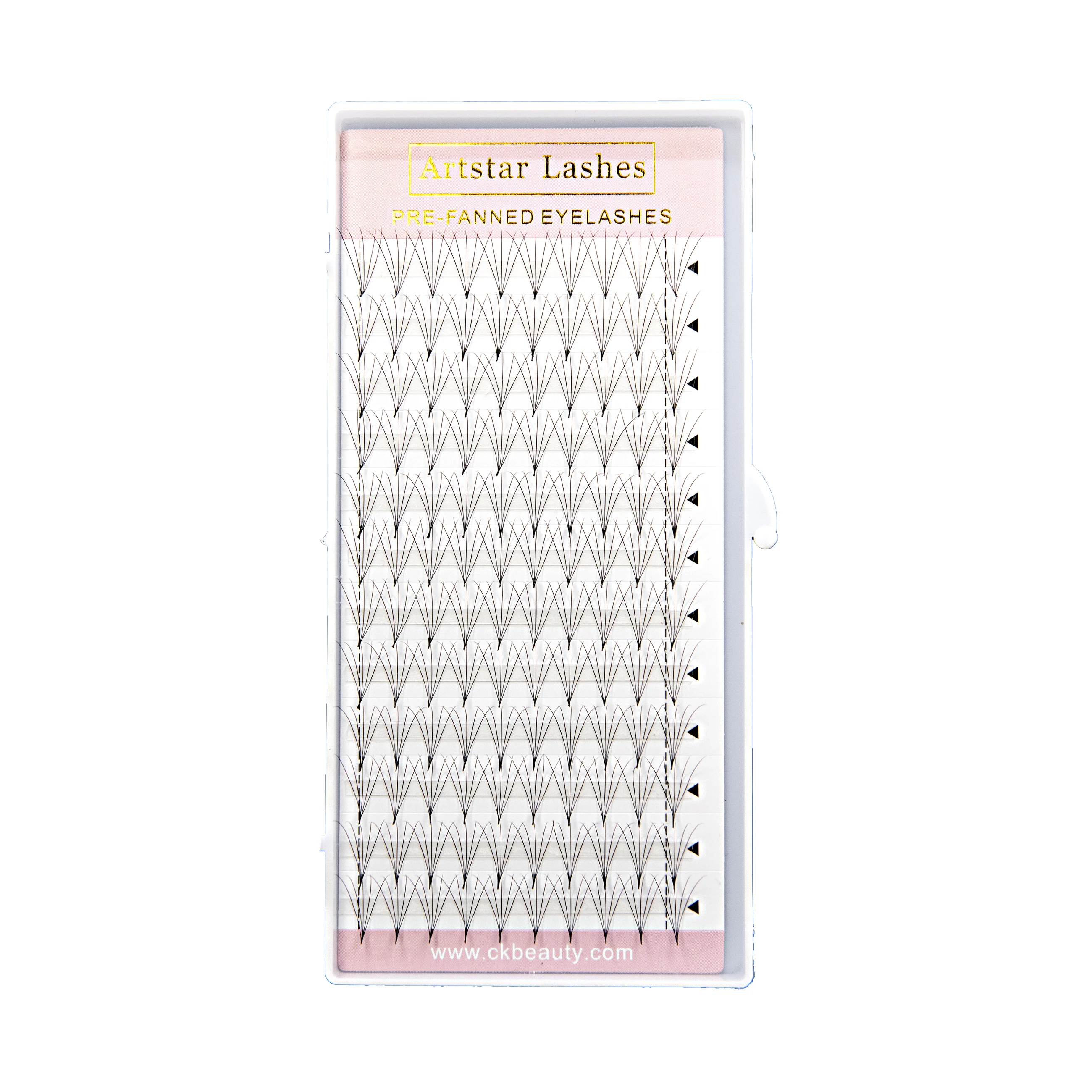 

Artstar Premade Volume Fans Point Stem 3D/4D/5D/6D/10D/12D Eyelashes Short Stem Lash Pro Made Mink Eyelash Extensions Supplies