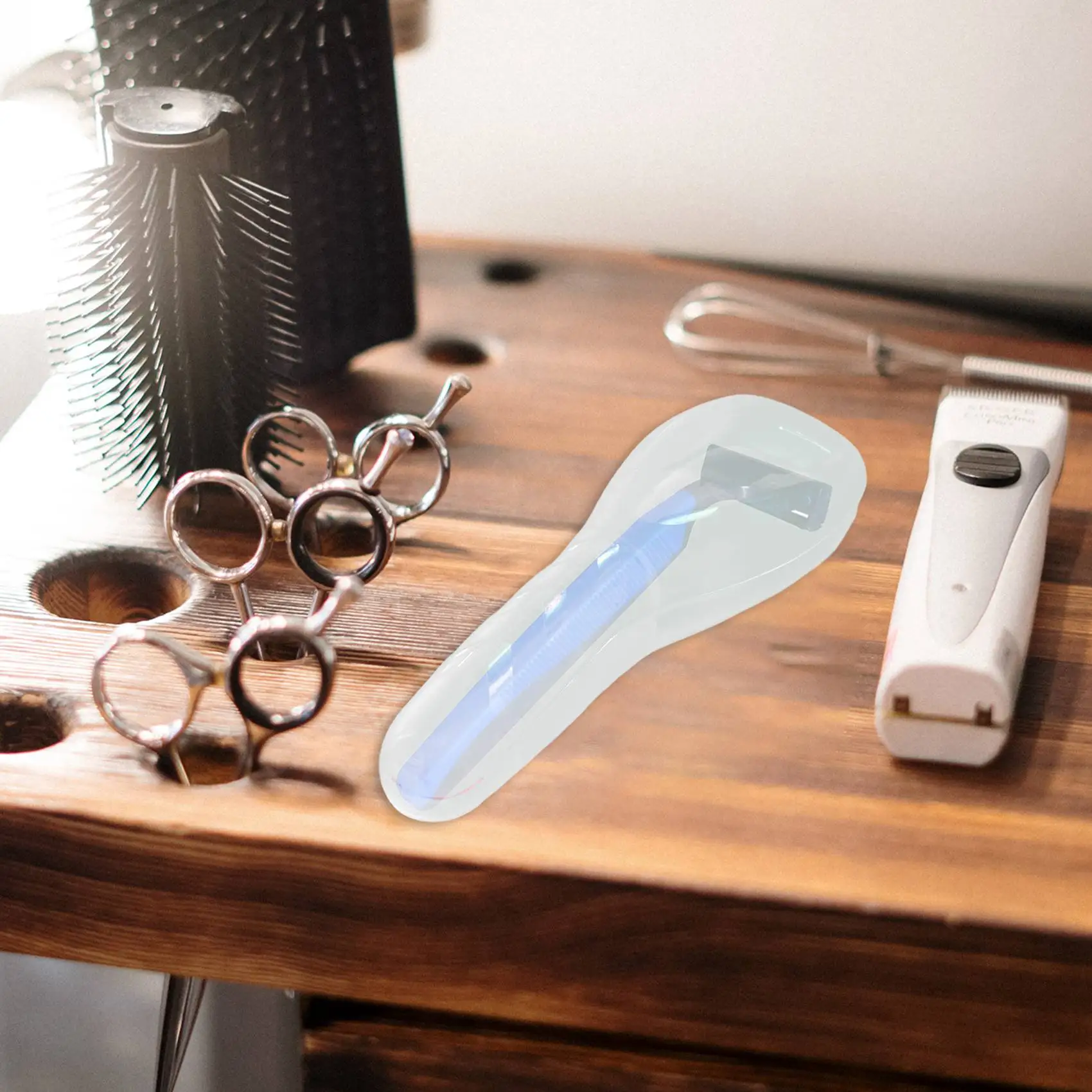 Портативная мужская коробка для бритвы держатель лезвий хранения бритвенного