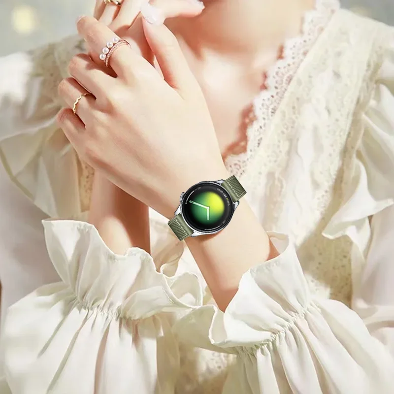 Композитный силиконовый ремешок 22 мм для Xiaomi Watch 5S4-3-2S4, спортивный нейлоновый браслет для Realme Watch 5 SOPPO Watch 4 ProX X2 (art.: 3920d7bd3bf34) - 3920d7bd3bf34
