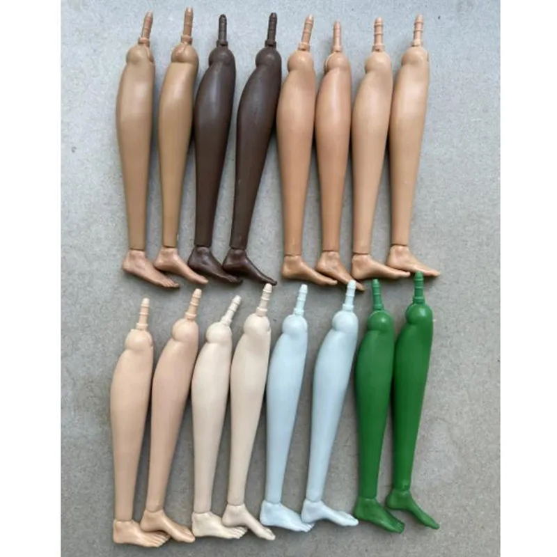 

MENGF Body Replacement Hands Legs Fashion Doll White Beige Brown Black Coffee Blue Green Legs DIY Dressing Doll Accessories