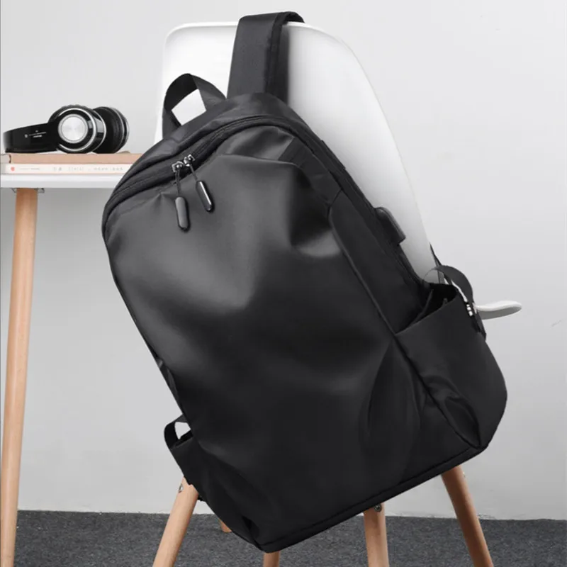

Водонепроницаемый рюкзак для мужчин и женщин, модная школьная сумка для ноутбука с USB-зарядкой, деловые дорожные портфели