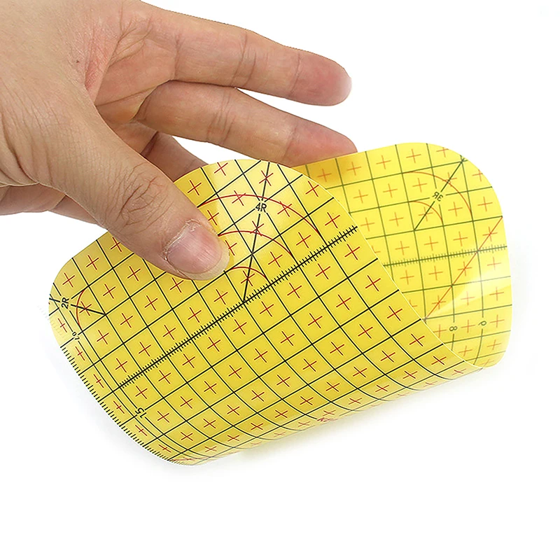 

Hot Hem Sewing Ruler Hot Iron Ruler Patchwork Hot Hemmer Pressing Tool Heat Resistant Ruler Sewing DIY Tools Measuring Tools