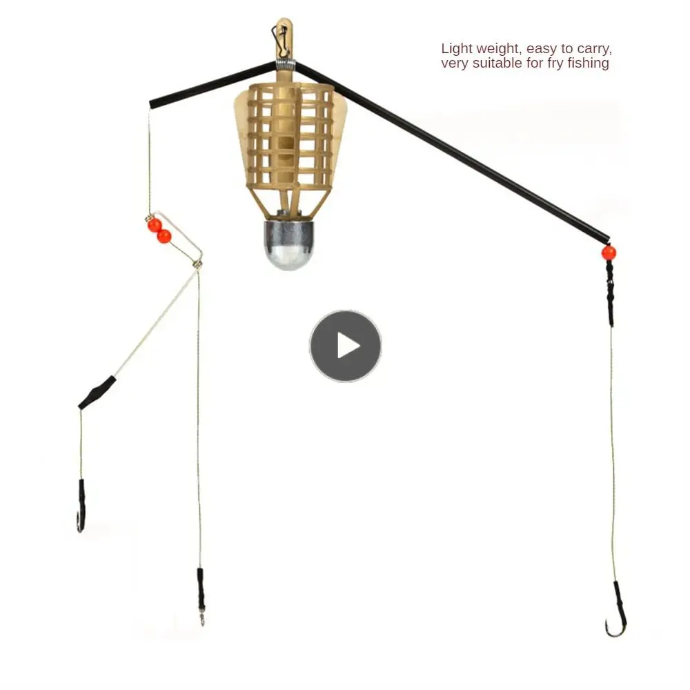 

Light Weight Fast Fishing 1 Nocker Bait Feeder Easy To Carry Feeder Quasi Precise Fish Lure Nested Bait Feeder Fishing Tools