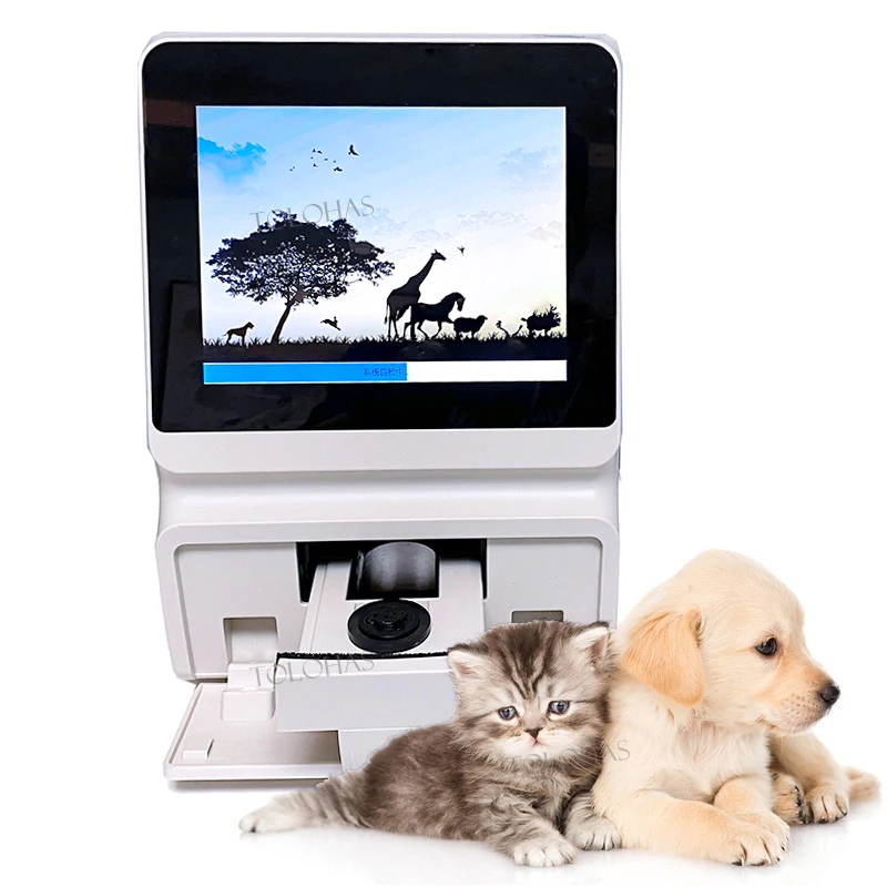 

LHV5 Hot Sale 8.4 Inch Vet Chemistry Analyzer Lab Clinical Blood Analyzer Fully Automatic Dry Chemistry Analyzer