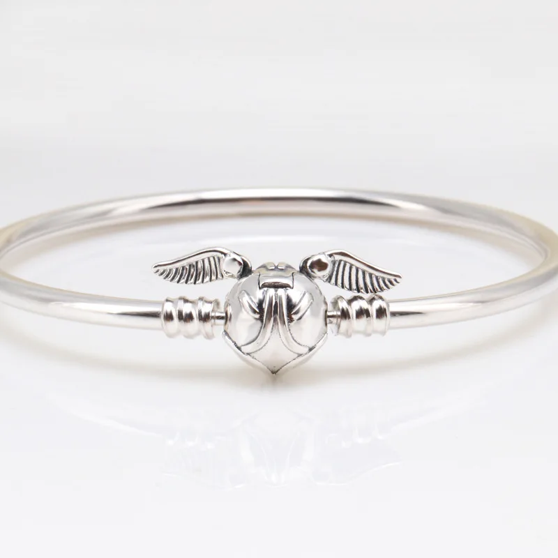 

DoDoFly Genuine S925 Potter Style Bracelet Magic Gold Probe Bracelet New Type Of Gold Probe Bangle & Bracelet for Christmas Gift