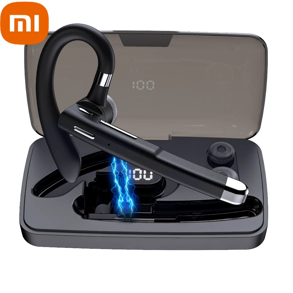 

xiaomi Bluetooth Handsfree Earphones Wireless Bussiness Headphone Noise Canceling Headset With Mic For Driver With Charging BOX