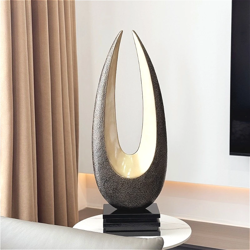 Абстрактные Художественные скульптуры для гостиной роскошные