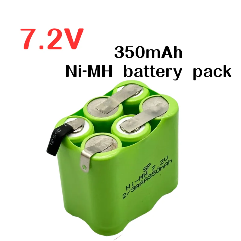 

2/3AAA350mAh 7.2V Strong Light Flashlight Instrument Rechargeable Battery Pack