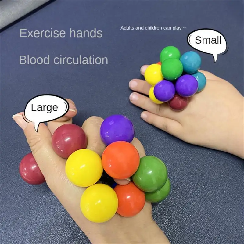 

Atomic Ball Squeeze Toy Anti-stress Ball Exercises Massage Balls Educational Atomic Fidget Ball Autism