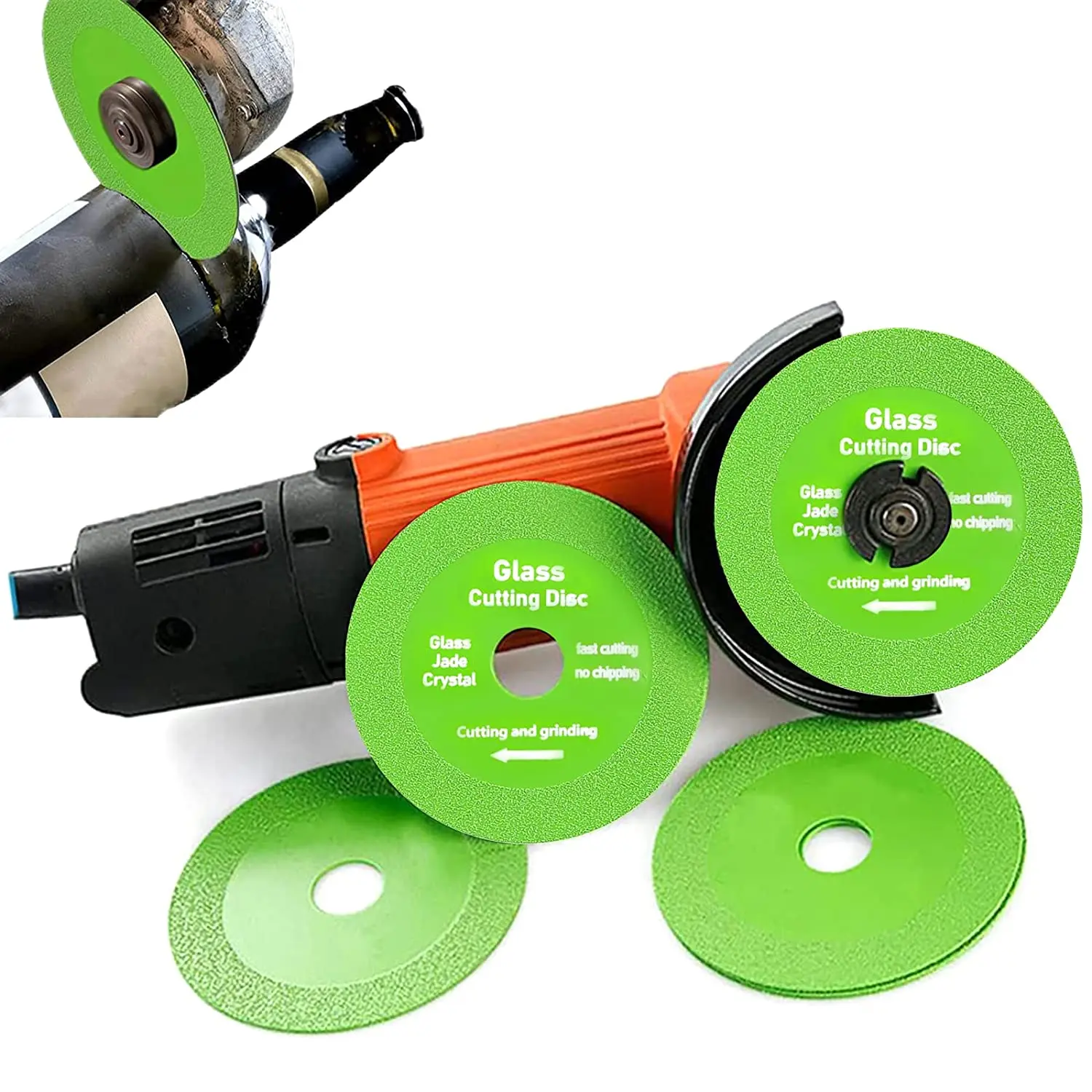 

Диск для резки стекла, тонкая пила, лезвие для резки стекла и керамики, новинка 2022, сверхтонкое 4-дюймовое алмазное режущее колесо