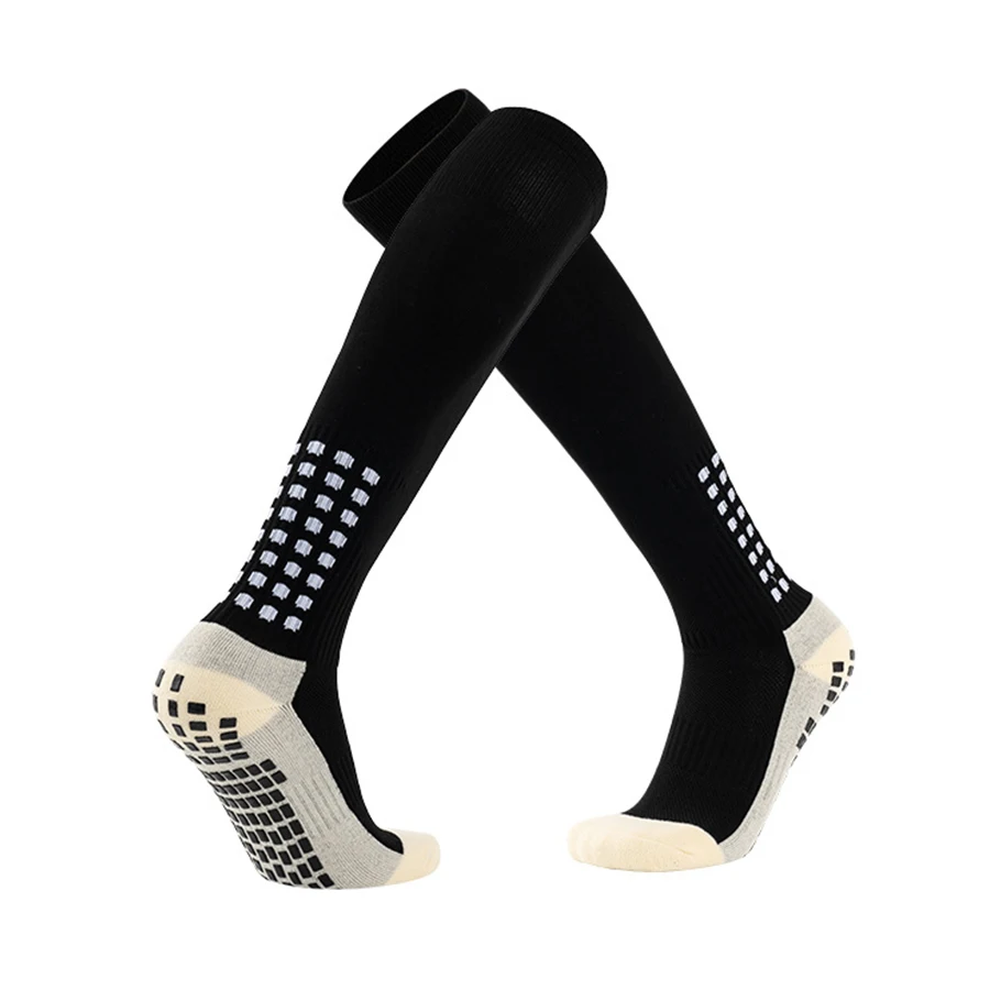 Носки Длинные 1 пара мужские и женские спортивные носки для футбола Нескользящие