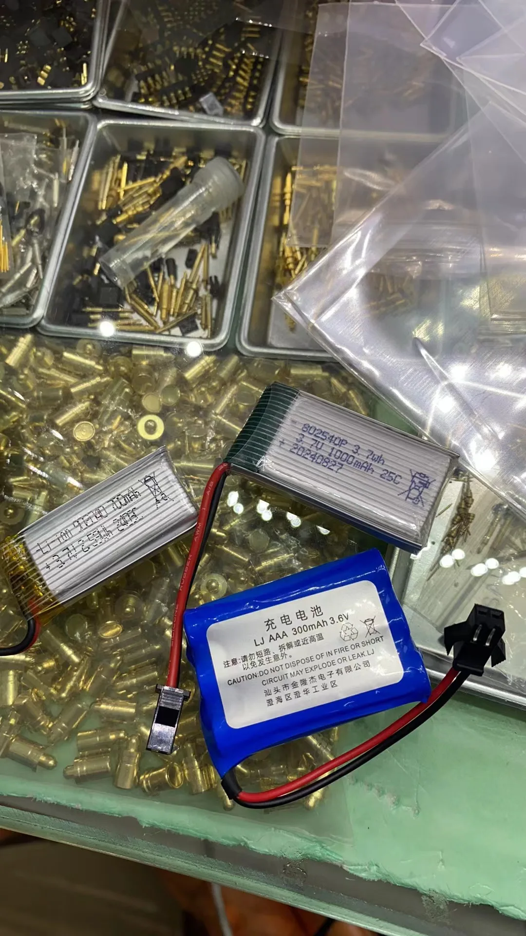 Фото Купите больше — дешевле! Литиевая батарея 3.7V 852540/702540/752540 высокой емкости для авиамоделей, 1000 мАч, SM. №2