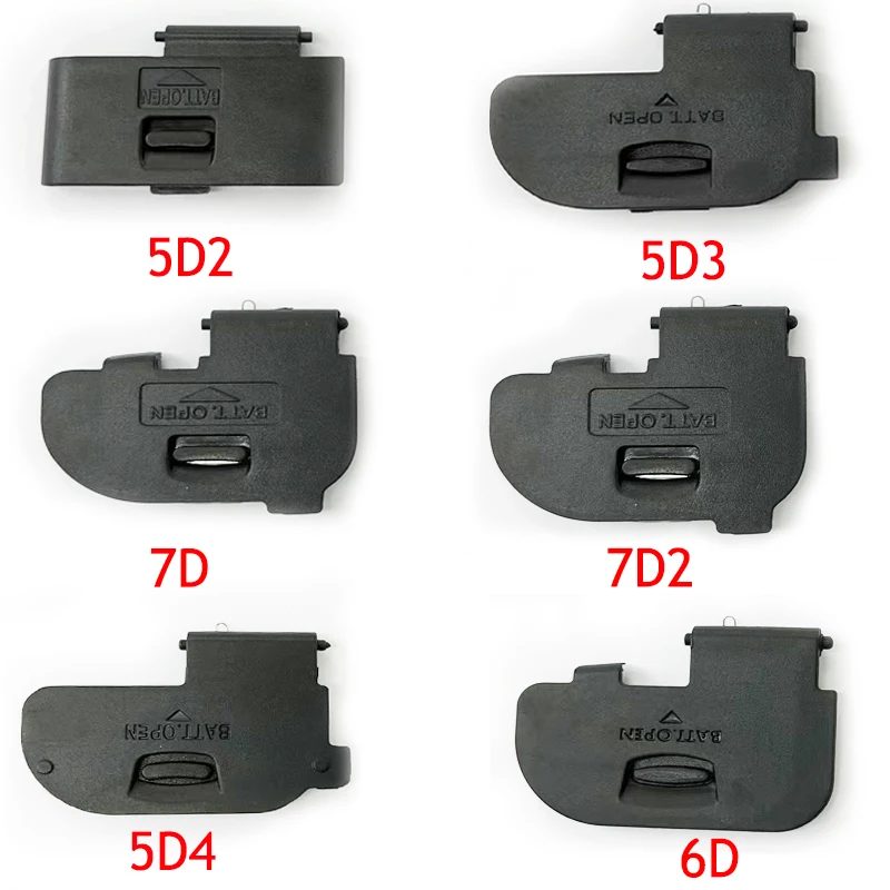 

NEW Camera Battery Door Cover Cap Lip Replacement for Canon 5D 5D2 5D3 5D4 6D 7D 7D2 Repair Part