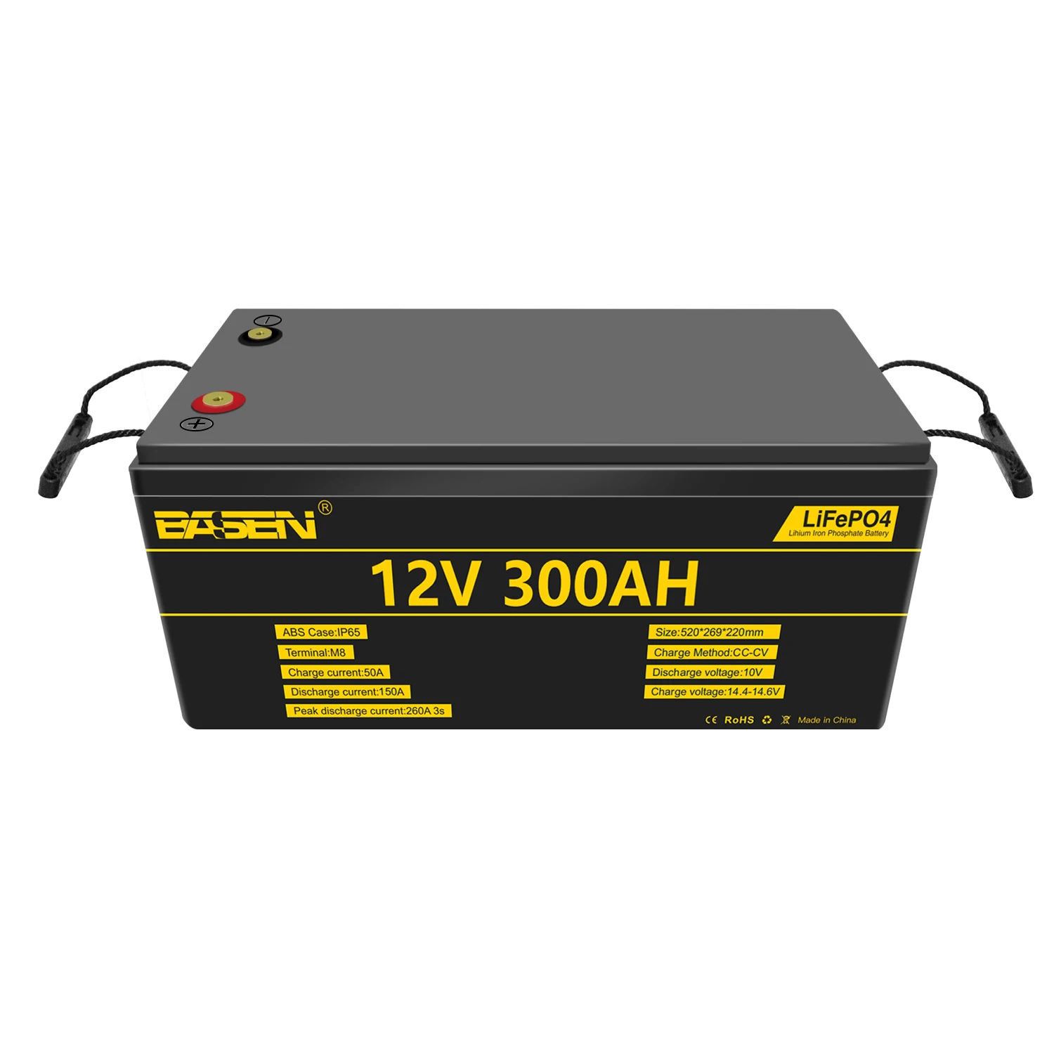 Низкотемпературный Предварительный нагрев 12 В lifepo4 300 Ач литий-ионный