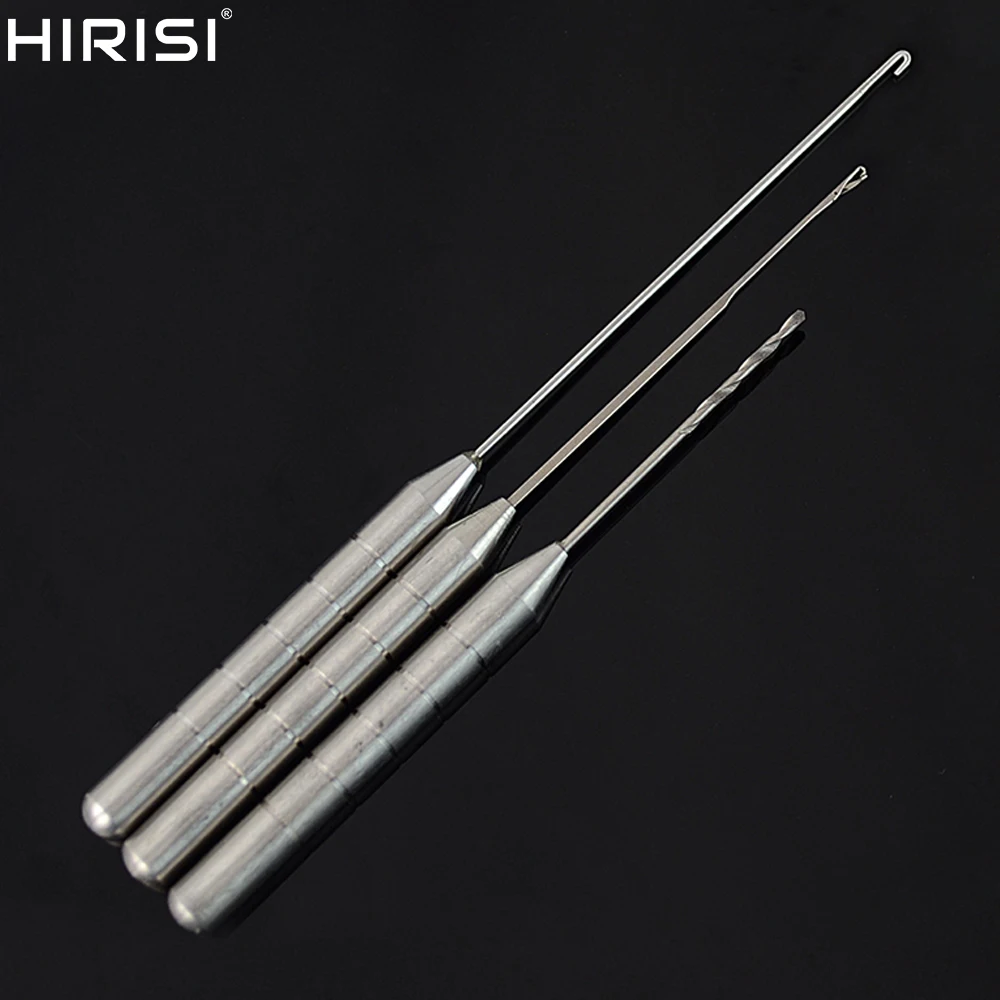 

3pcs Carp Fishing Bait Needle Tool Rigging Baiting Needle Fish Drill Tackle Tool Kit