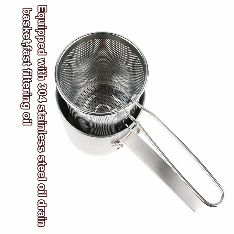 Многофункциональная электрическая фритюрница из нержавеющей стали