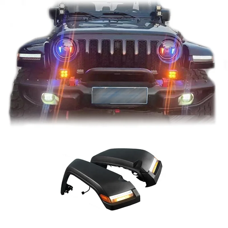 Gobison оптовая цена расширители крыльев для Jeep Wrangler JK 2007-2017 крыло