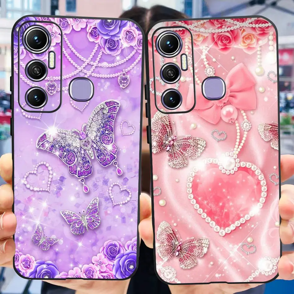 Мягкая черная силиконовая задняя крышка из ТПУ для Infinix Hot 11 X662 X662B X689F с