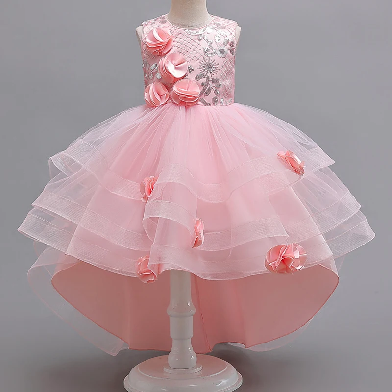 Летнее платье принцессы с цветочным рисунком для мальчиков шоу ведущего пианино