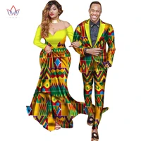 african sweet lovers matching couples clothes gift valentine day long sleeve women maxi dresses and mens jacket suits wyq40
