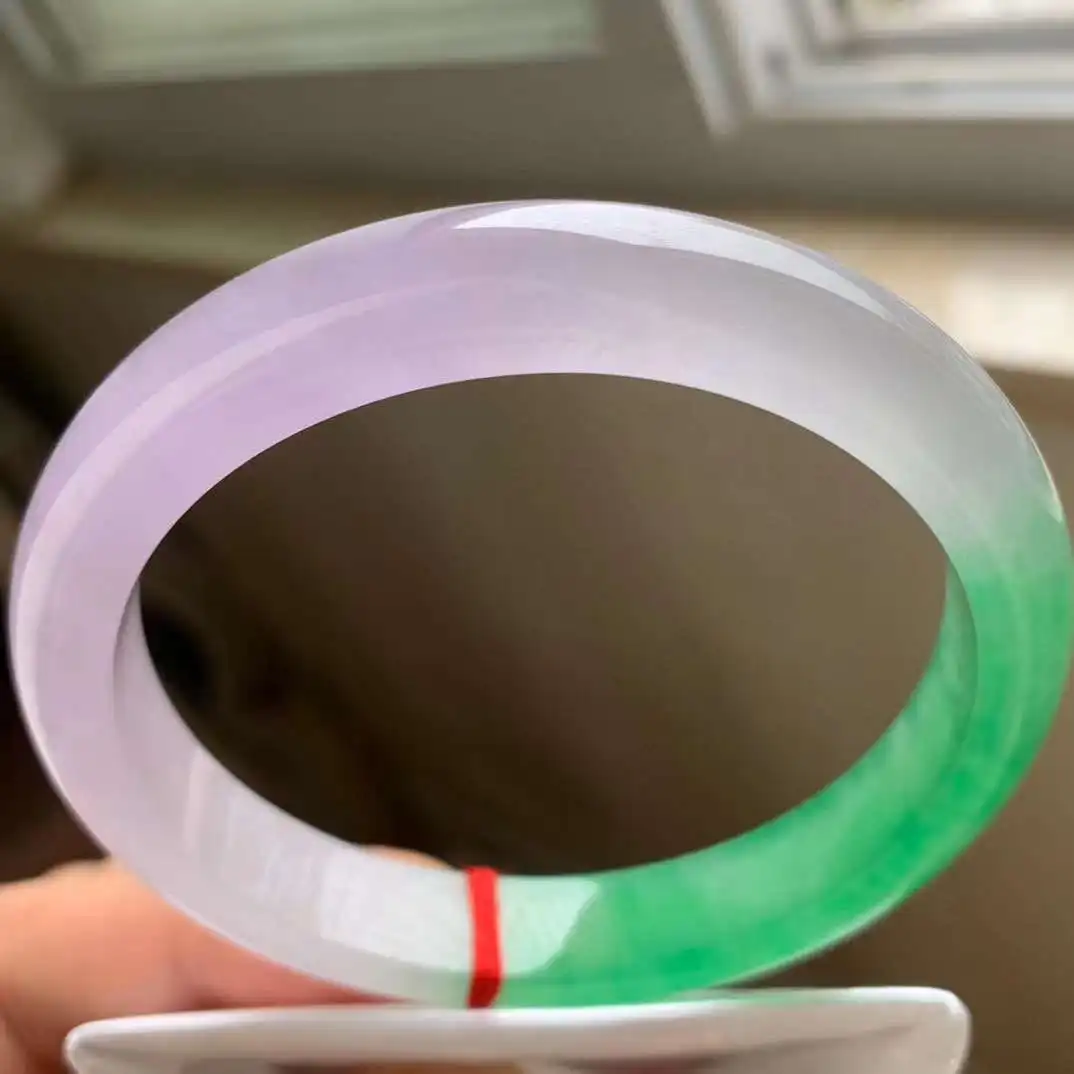 

Новинка, яркий Яркий браслет из натурального нефрита, ярко-зеленого цвета