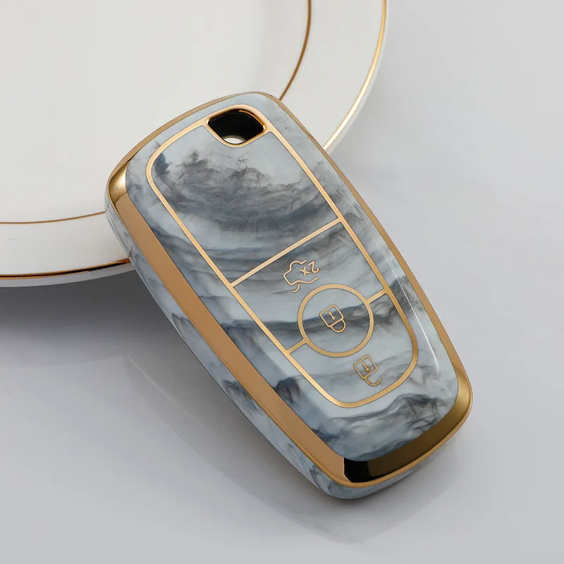 

ТПУ защитный чехол для автомобильного ключа оболочка для Ford Raptor 2020 2021 F150 F250 F350 дистанционное управление 3 4 кнопки стикер чехол