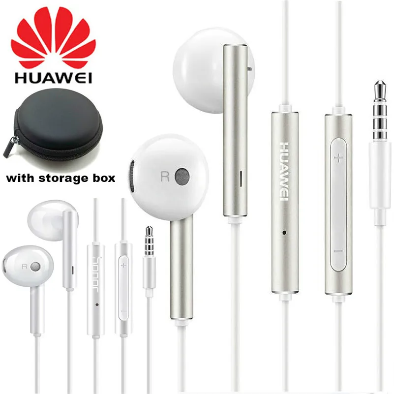 

Original Earphone Am116 Honor AM115 Headset 3.5mm type c for HUAWEI P7 P8 P9 Lite P10 Plus Honor 5X 6X Mate 7 8 9 samsung xiaomi