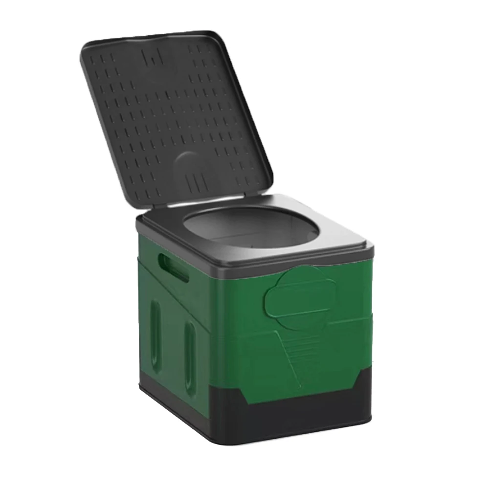 

Car Travel Portable Emergency Toilet Outdoor Folding Camping Toilet with cover for Camping Hiking Boat Road Trips Beach