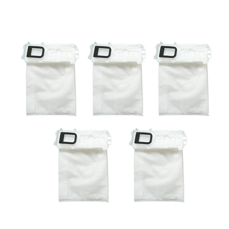 

5 Pcs Vacuum Cleaner Dust Bags For Vorwerk VK135 Robot Vacuum Dust Bag Cleaner Spare Parts Accessories