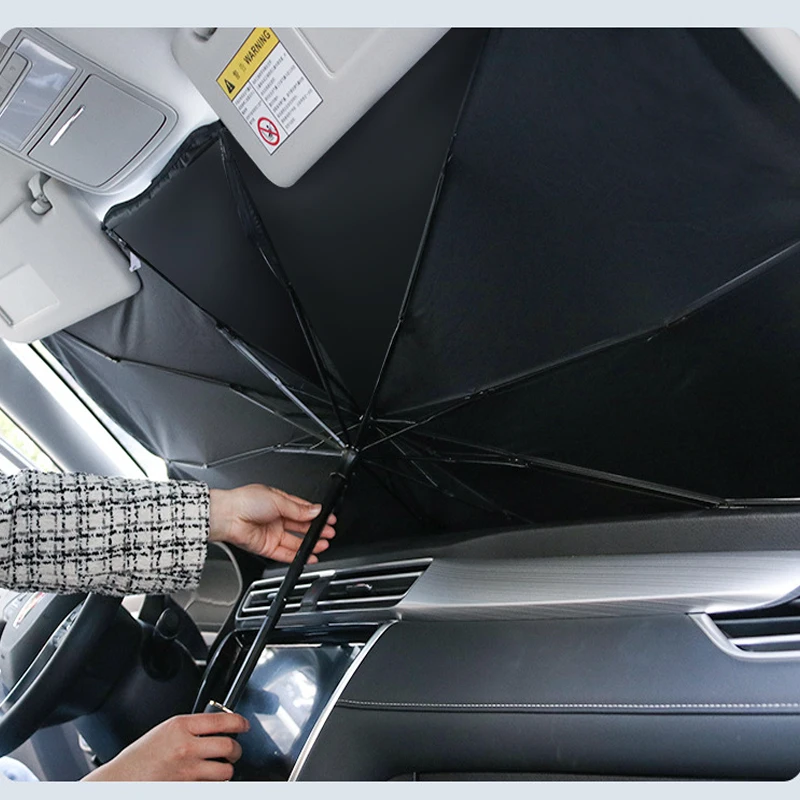 

Foldable Car Sun Umbrella Shades for Windshield Sun Shade Cover UV Protection Heat Insulation Car Interior Front Window Sunshade