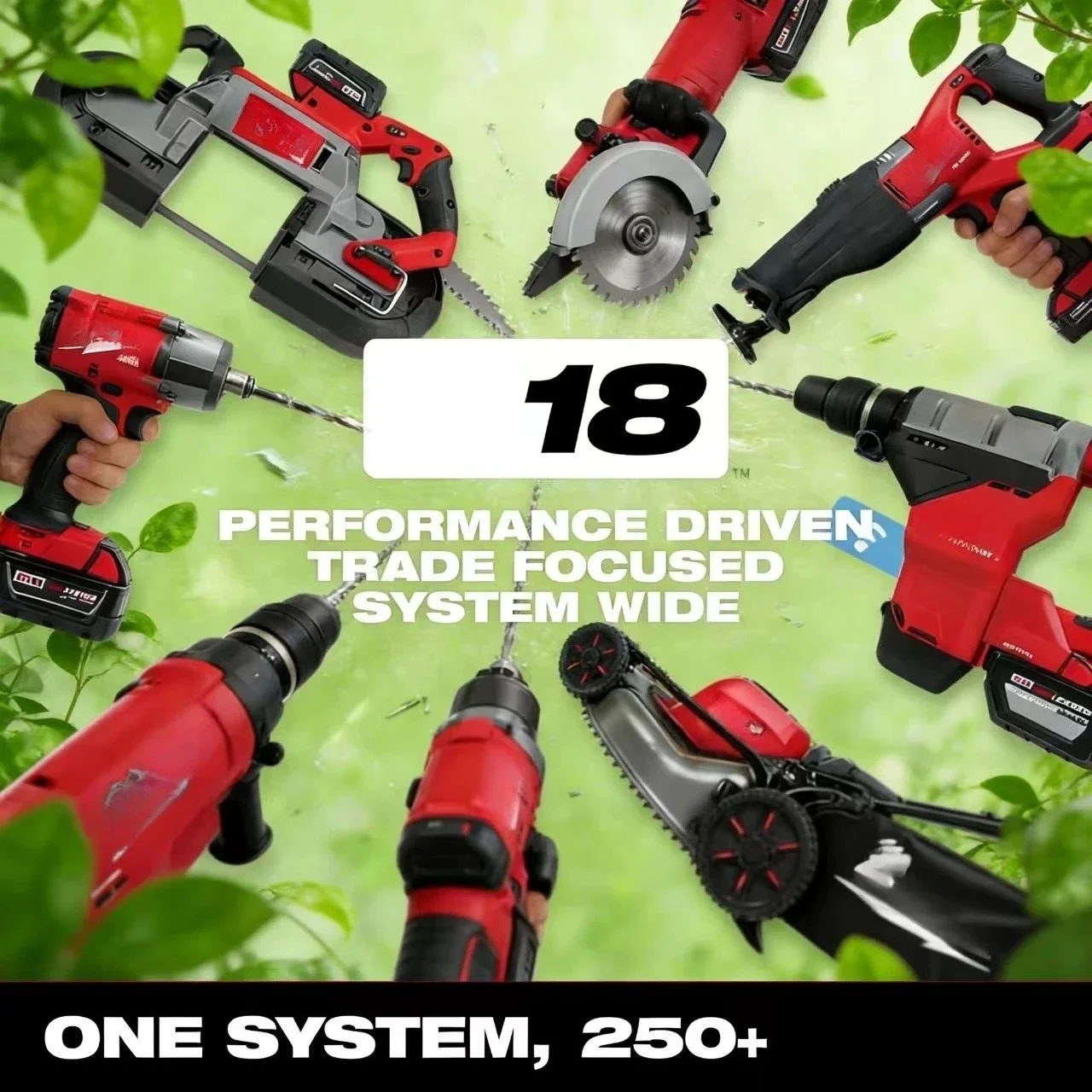 Фото Для замены красной литиевой батареи Milwaukee M18 XC 8.0Ah, опционально 5.0Ah, 6.0Ah, совместима с батареями 48-11-1860, 48-11-1850, 48-11-1840. №4