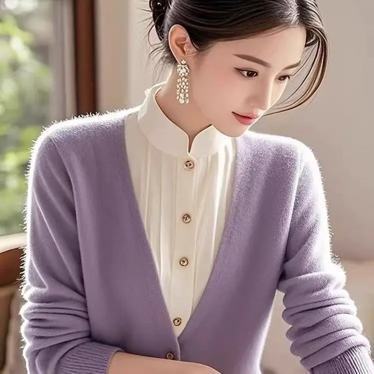 Женский два-в-одном полиэстеровый свитер