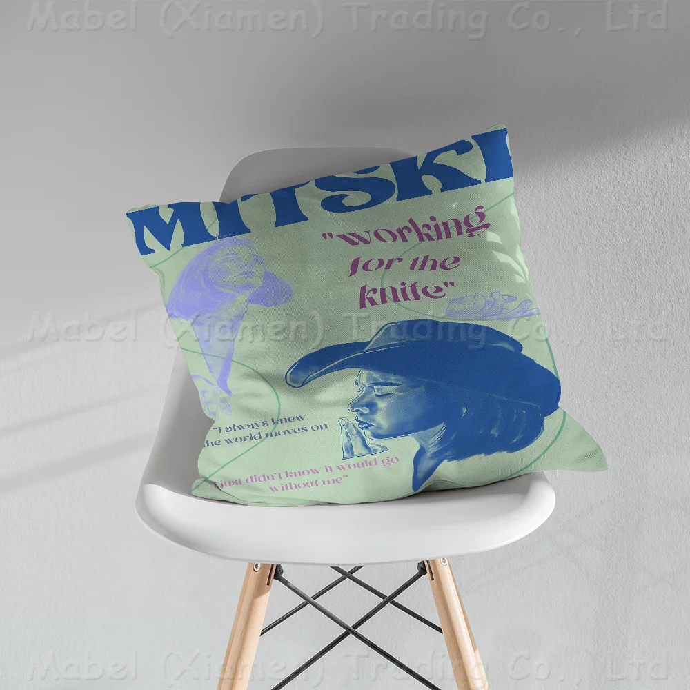 Movie M-mitski Pillowcases Home Bedding Decorative Pillow Cover Wedding Super Soft Case