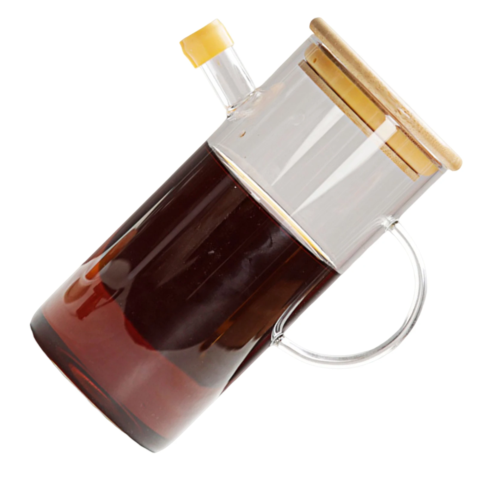 

Кухонный масляный горшок, бутылка для масла с эргономичной ручкой, Прочный Горшок для дома, улицы, пикника, барбекю