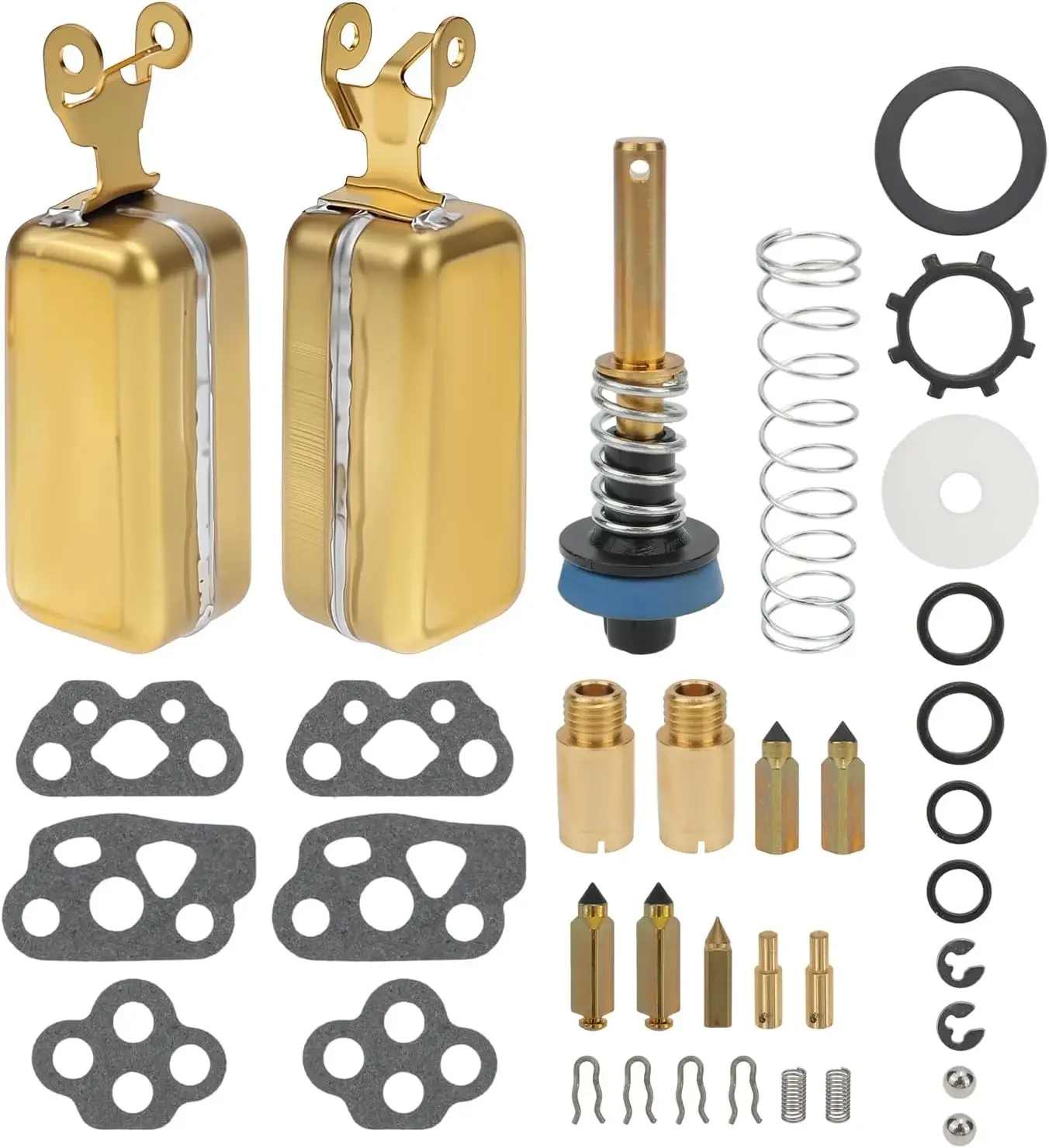 Комплект для ремонта карбюратора 1406 для Edelbrock 1405, 1406, 1407, 1408, 1409, 1410, 1411, 1477, для AFB 4-поршневых двигателей 500, 600, 650, 2 шт. (art.: 3920da451ddf1) - 3920da451ddf1