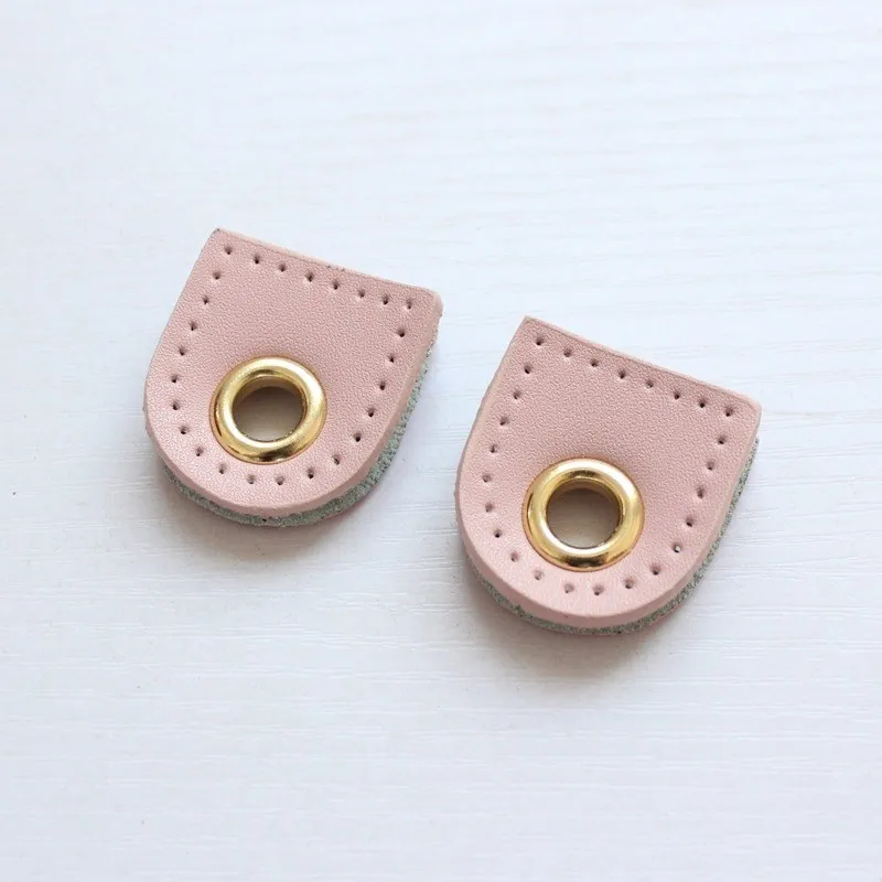 Handmade Xiaojun mini Dumpling Bag Longchamp Accessory Crochet patchwork two-layer leather holster magnetic buckle upgrade