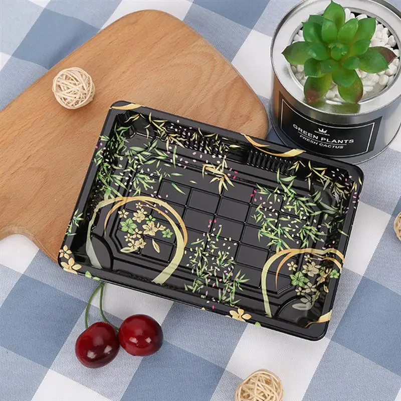 Коробка одноразовая для суши контейнер упаковки фруктовых пирожных