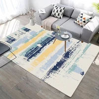 chinese ink spraying living room coffee table carpet modern minimalist model room splashing ink rug room decoration