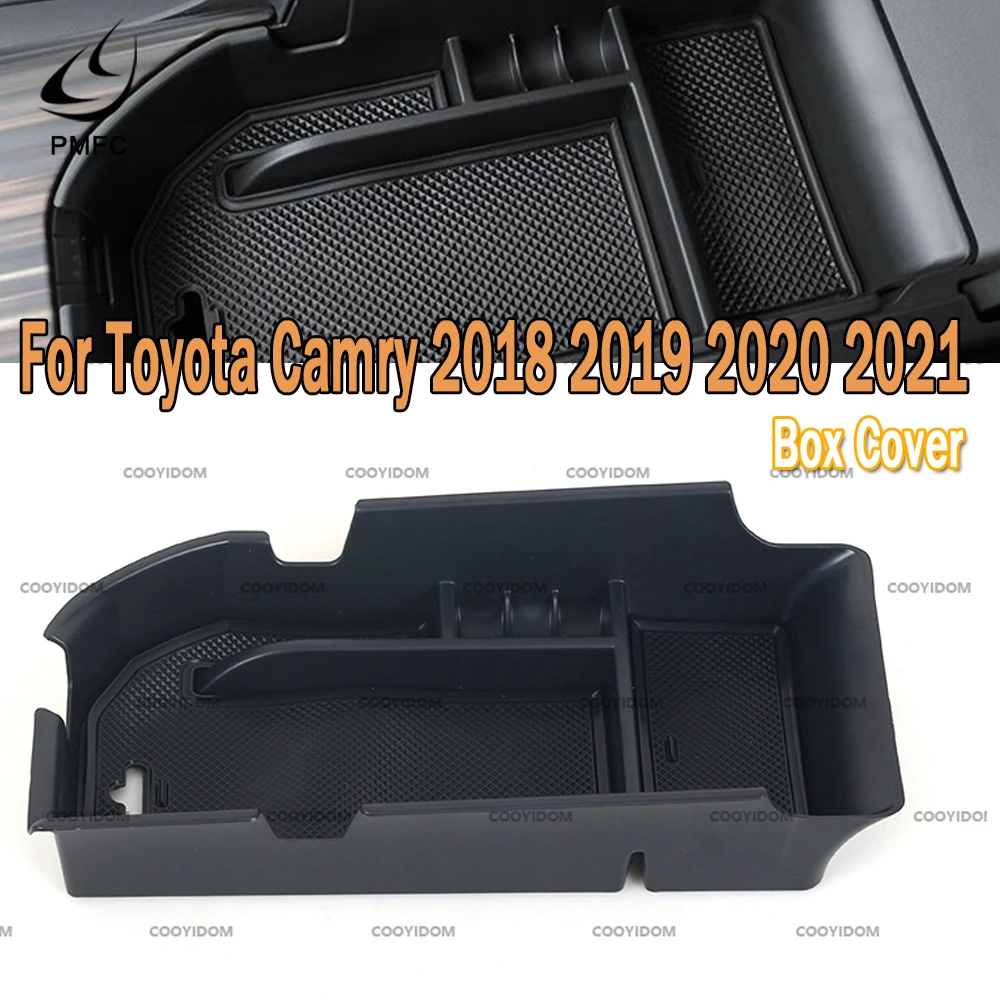 

PMFC For Toyota Camry 2018 2019 2020 2021 Central Storage Pallet Armrest Container Box Cover Left-hand Drive ＆ right-hand drive