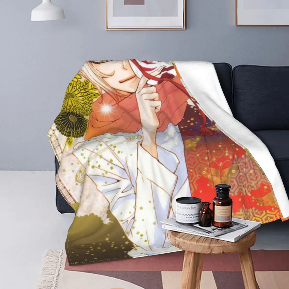 

Kamisama Kiss аниме одеяло флисовое Kamisama Hajimemashita теплое покрывало s для автомобиля диван покрывало