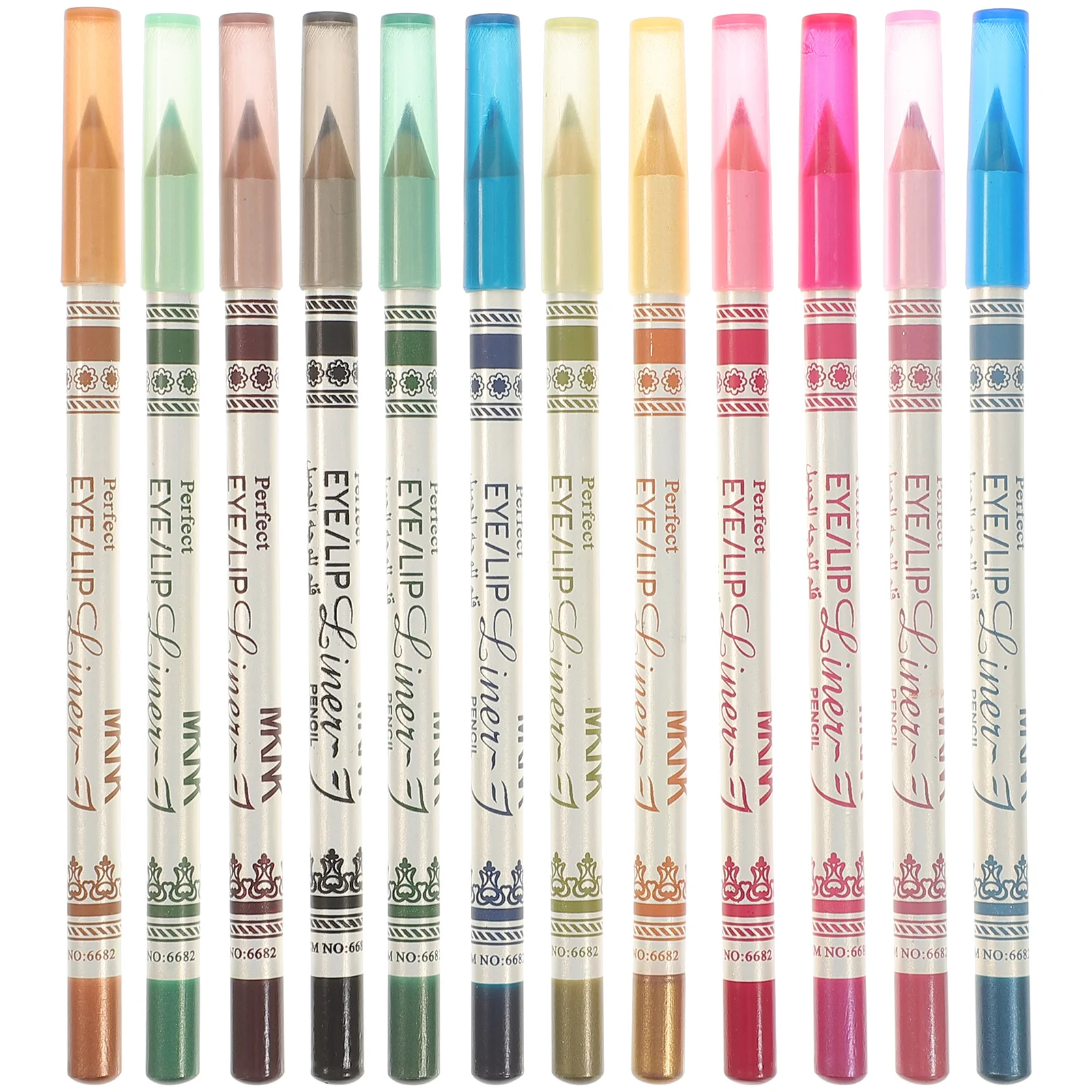 

12 Pcs Shadow Color Eyeliner Pen Black Eye Liner Pencils Eyeshadow Dark Brown Eyeliner Set Eye Shadow Pen