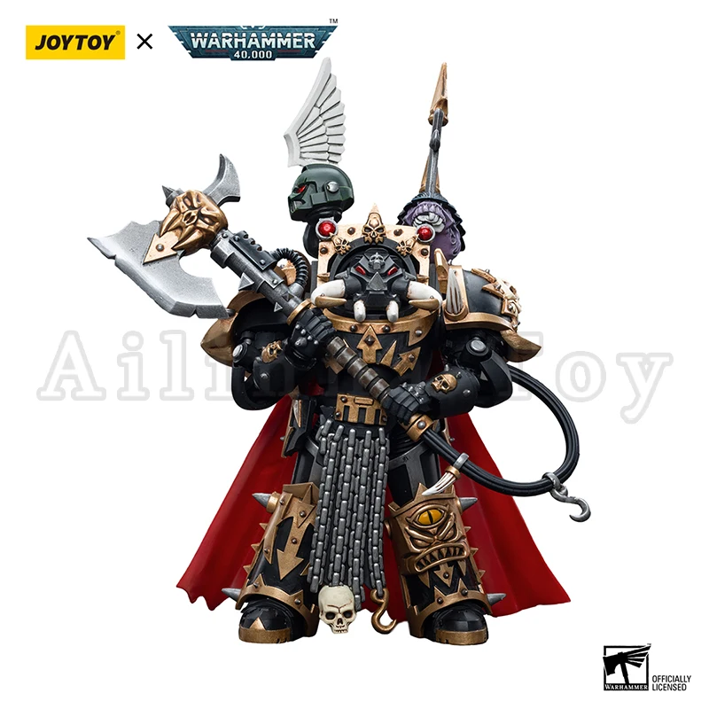 Black Legion Chaos Lord In Terminator Armour Anime Military Model Free Shipping