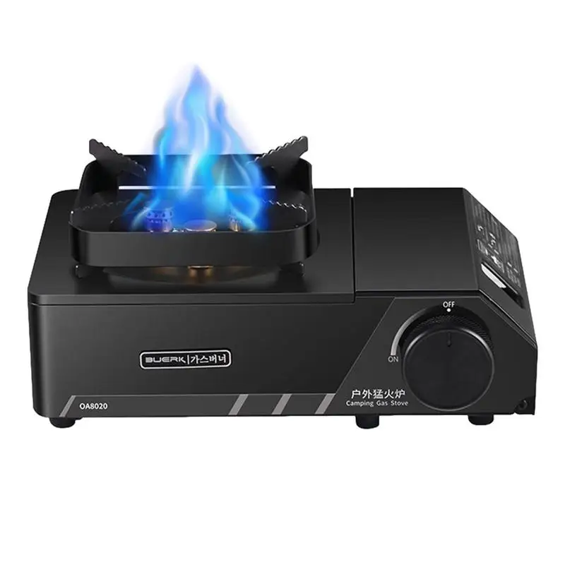 

Camping Picnic Stove Outdoor Windproof Cassette Furnace Blue Flame Outdoor Cooking Accessory For Climbing Fishing Hiking And